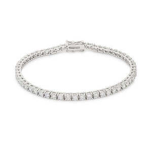 5.75ct Rose Goldtone Cubic Zirconia Tennis Bracelet